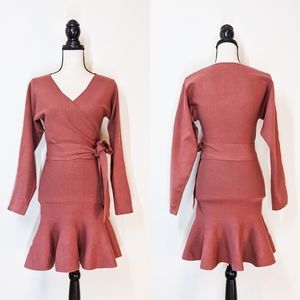NWT Flying Tomato Rosewood Sweater Dress